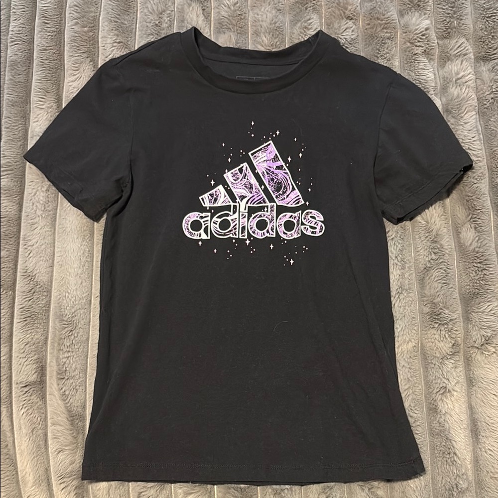 Adidas Black Graphic T-Shirt